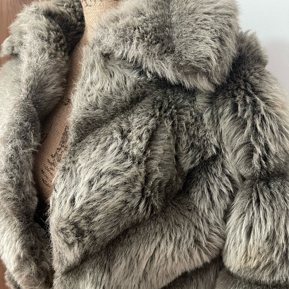 VINTAGE GLENOIT FAUX FUR JACKET FROM around the 1960’s MADE IN ENGLAND - Picture 6 of 16